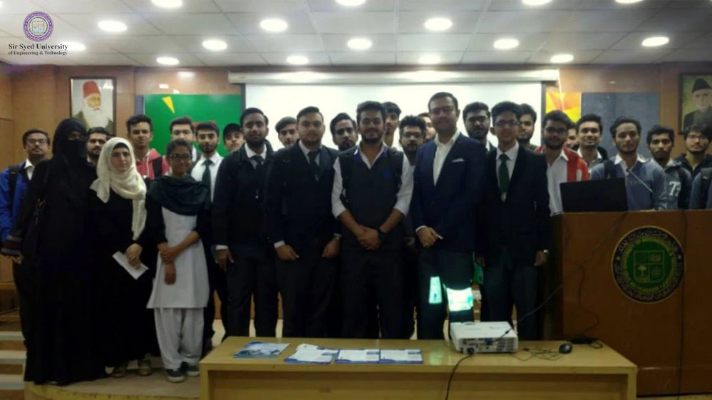 TallyBiafo SAP Career Awareness Session at Sir Syed University Of Engineering & Technology – Karachi