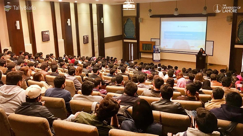 SAP Education Session at University of Lahore (UOL)